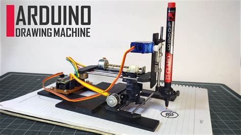 cnc drawing machine|How to make a DIY Arduino CNC drawing machine at home.
